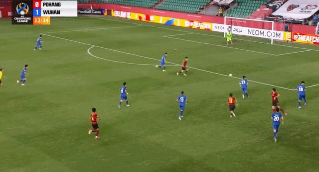 BOB半岛-【亚冠】阿齐兹破门谢鹏飞染红 浦项3比1三镇