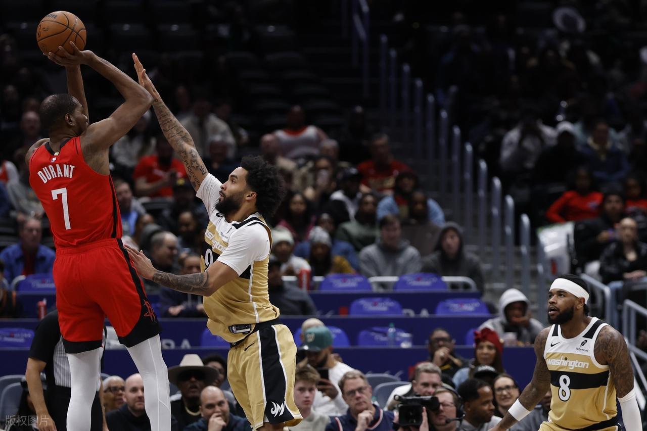 BOB半岛平台-太强了！火箭探花19+7+10+6+2创纪录！申京打爆奇才！杜兰特无解